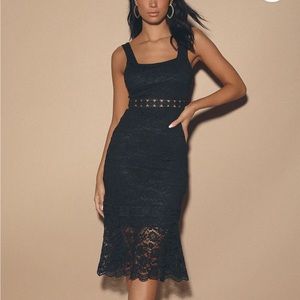 NWT Black Lulus Dress